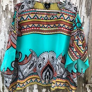 Turquoise Boutique Top